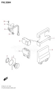 DF140AZ From 14003Z-710001 (E11 E40)  2017 drawing PTT SWITCH /​ ENGINE CONTROL UNIT (DF140AZ:E11)