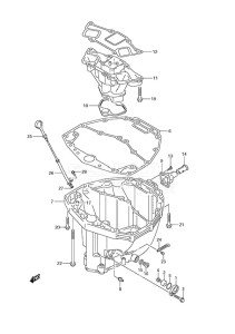 DF 250 drawing Oil Pan