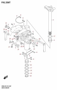 DF50A From 05004F-510001 (E01)  2015 drawing SWIVEL BRACKET (DF60AVTH:E01)