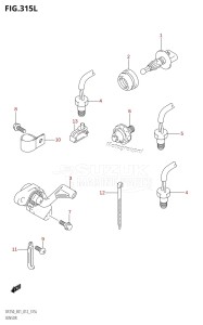 DF225Z From 22503Z-210001 (E01 E40)  2012 drawing SENSOR (DF250Z:E01)