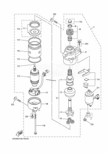 F350AETX drawing STARTER-MOTOR