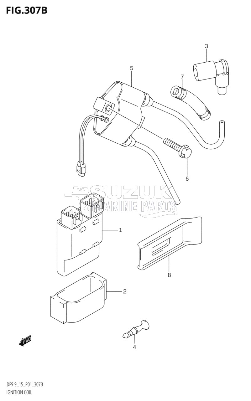 IGNITION COIL (K5,K6,K7,K8,K9,K10,011)