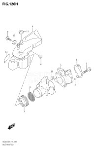 02002F-410001 (2014) 20hp P01-Gen. Export 1 (DF20A  DF20AR  DF20AT  DF20ATH) DF20A drawing INLET MANIFOLD (DF20A:P40)