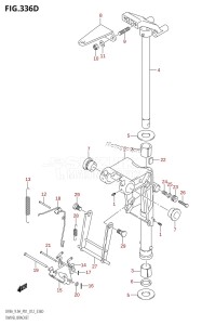 DF9.9A From 00994F-210001 (P01)  2012 drawing SWIVEL BRACKET (DF9.9AR:P01)