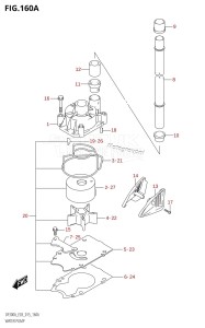 DF300A From 30002P-510001 (E03)  2015 drawing WATER PUMP