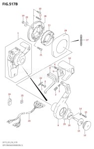 DF175TG From 17502F-610001 (E01 E40)  2016 drawing OPT:CONCEALED REMOCON (1) (DF150T:E40)