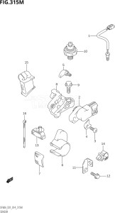 05003F-410001 (2014) 50hp E01-Gen. Export 1 (DF50A  DF50ATH) DF50A drawing SENSOR (DF60ATH:E40)