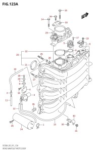 DF200AZ From 20003Z-510001 (E03)  2015 drawing INTAKE MANIFOLD /​ THROTTLE BODY