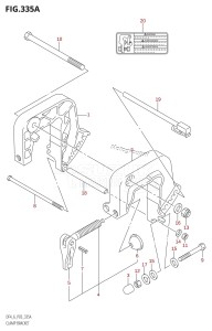 DF6 From 00601F-371001 (P03)  2003 drawing CLAMP BRACKET