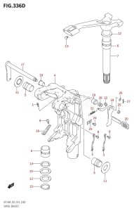 DF140A From 14003F-410001 (E03)  2014 drawing SWIVEL BRACKET (DF140AT:E03)