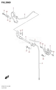 DF20A From 02002F-410001 (P01)  2014 drawing CLUTCH ROD (DF15A:P01)