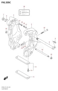 DF70A From 07003F-340001 (E11 E40)  2023 drawing CLAMP BRACKET (DF90AWQH)