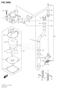 DF140BZG From 14004Z-240001 (E11 E40)  2022 drawing WATER PUMP (E11)