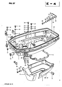 DT85 From 8501-614766 ()  1986 drawing LOWER COVER