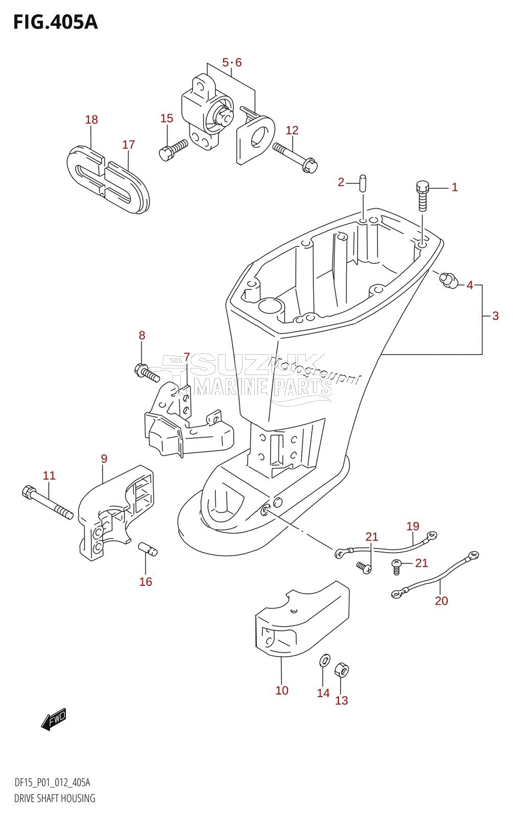 DRIVE SHAFT HOUSING