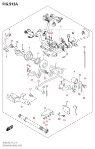 DF20A From 02002F-410001 (P03)  2014 drawing OPT:REMOTE CONTROL PARTS (DF9.9B:P03)