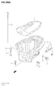 DF70 From 07001F-371001 (E01 E40)  2003 drawing OIL PAN