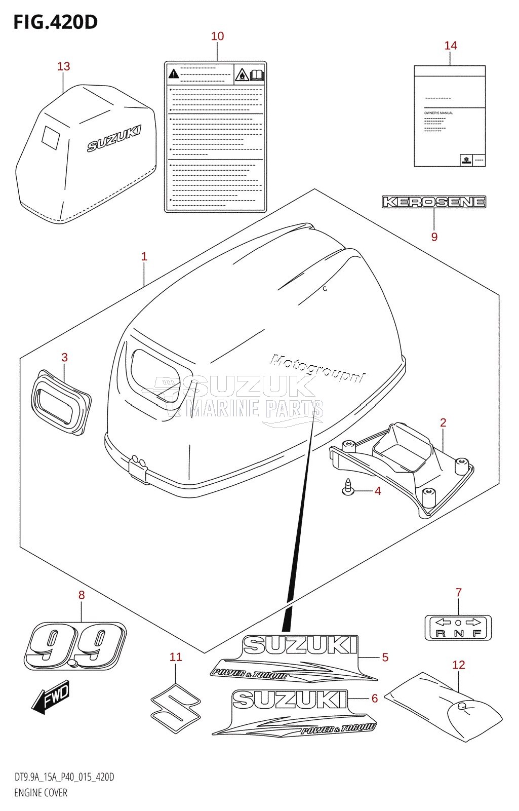 ENGINE COVER (DT9.9AK:P36)