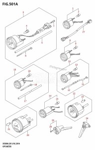 DF200A From 20003F-610001 (E03 E40)  2016 drawing OPT:METER