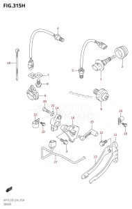 DF175Z From 17502Z-410001 (E01 E40)  2014 drawing SENSOR (DF150ZG:E40)