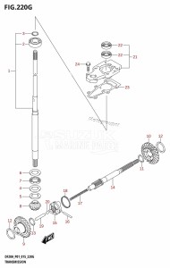 DF15A From 01504F-510001 (P01)  2015 drawing TRANSMISSION (DF20A:P01)