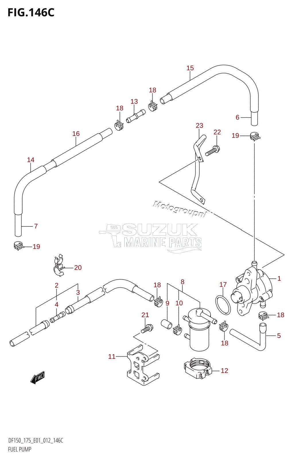 FUEL PUMP (DF150Z:E01)