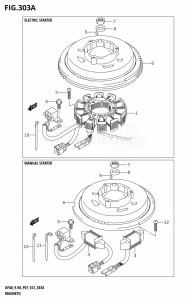 DF9.9A From 00994F-210001 (P03)  2012 drawing MAGNETO (DF8A:P01)