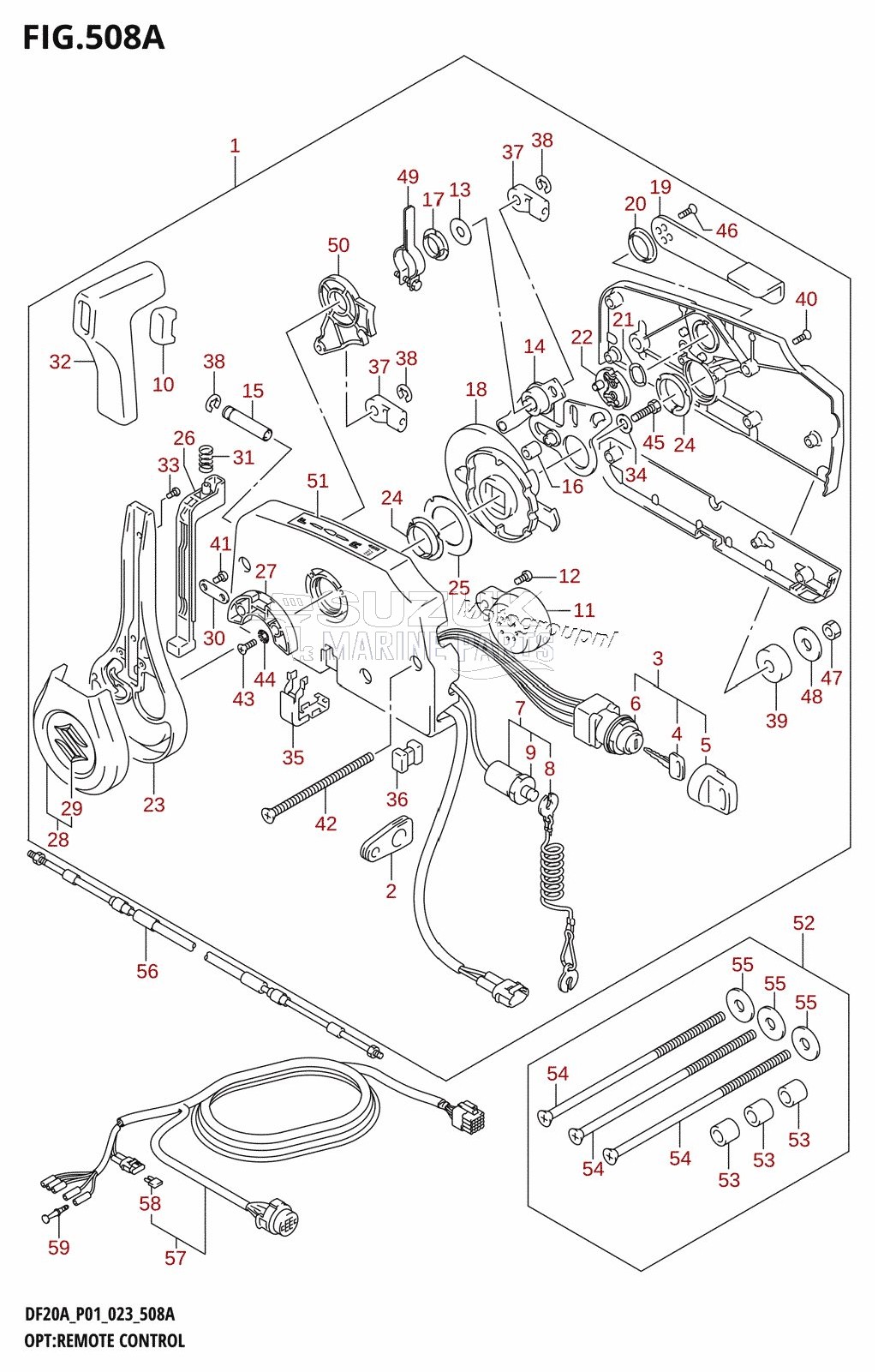 OPT:REMOTE CONTROL ((DF9.9B,DF15A,DF20A):(020,021))