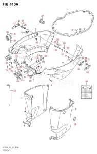 DF150AZ From 15003Z-910001 (E01 E40)  2019 drawing SIDE COVER (DF200AT,DF175AT,DF175AZ,DF150AT,DF150AZ)