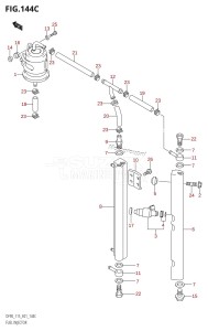 DF115Z From 11502Z-110001 (E01)  2011 drawing FUEL INJECTOR (DF115WT,DF115WZ)