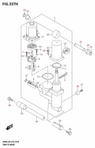 DF50A From 05003F-210001 (E01)  2012 drawing TRIM CYLINDER (DF60ATH:E40)