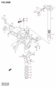 DF50A From 05003F-110001 (E03)  2011 drawing SWIVEL BRACKET (DF40AT,DF50AT)