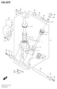 DF115AST From 11504F-510001 (E03)  2015 drawing TRIM CYLINDER (DF115AST:E03)