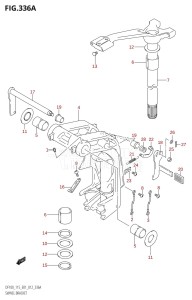 DF100 From 10002F-210001 (E01 E40)  2012 drawing SWIVEL BRACKET