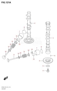 05003F-610001 (2016) 50hp E03-USA (DF50A) DF50A drawing CAMSHAFT