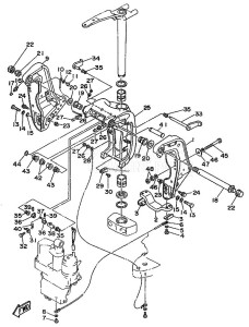 115B drawing FRONT-FAIRING-BRACKET