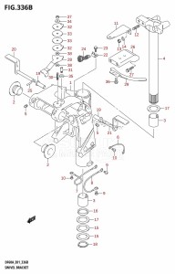 DF60A From 06002F-110001 (E01 E40)  2011 drawing SWIVEL BRACKET (DF40AQH,DF40AT,DF50AT,DF50ATH,DF60AQH,DF60AWQH)