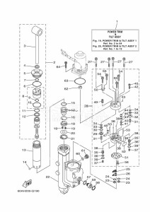 F50DET drawing TILT-SYSTEM-1