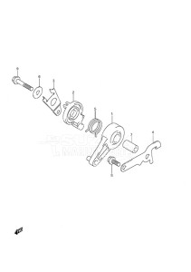 DF 9.9A drawing Throttle Control w/Remote Control