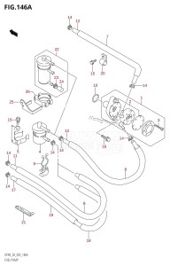 DF40 From 04001F-251001 (E03)  2002 drawing FUEL PUMP