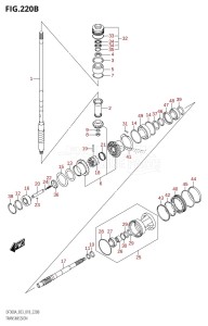 DF225Z From 22503Z-810001 (E03)  2018 drawing TRANSMISSION (DF250A)