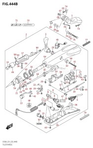 DF40A From 04003F-040001 (E01)  2020 drawing TILLER HANDLE (DF40ATH,DF50ATH)