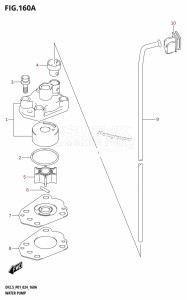 DF2.5 From 00252F-440001 (P01 )  2024 drawing WATER PUMP (S-TRANSOM)