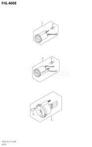 08002F-510001 (2005) 80hp E40 E01- (DF80A) DF80A drawing METER (DF90A:E01)