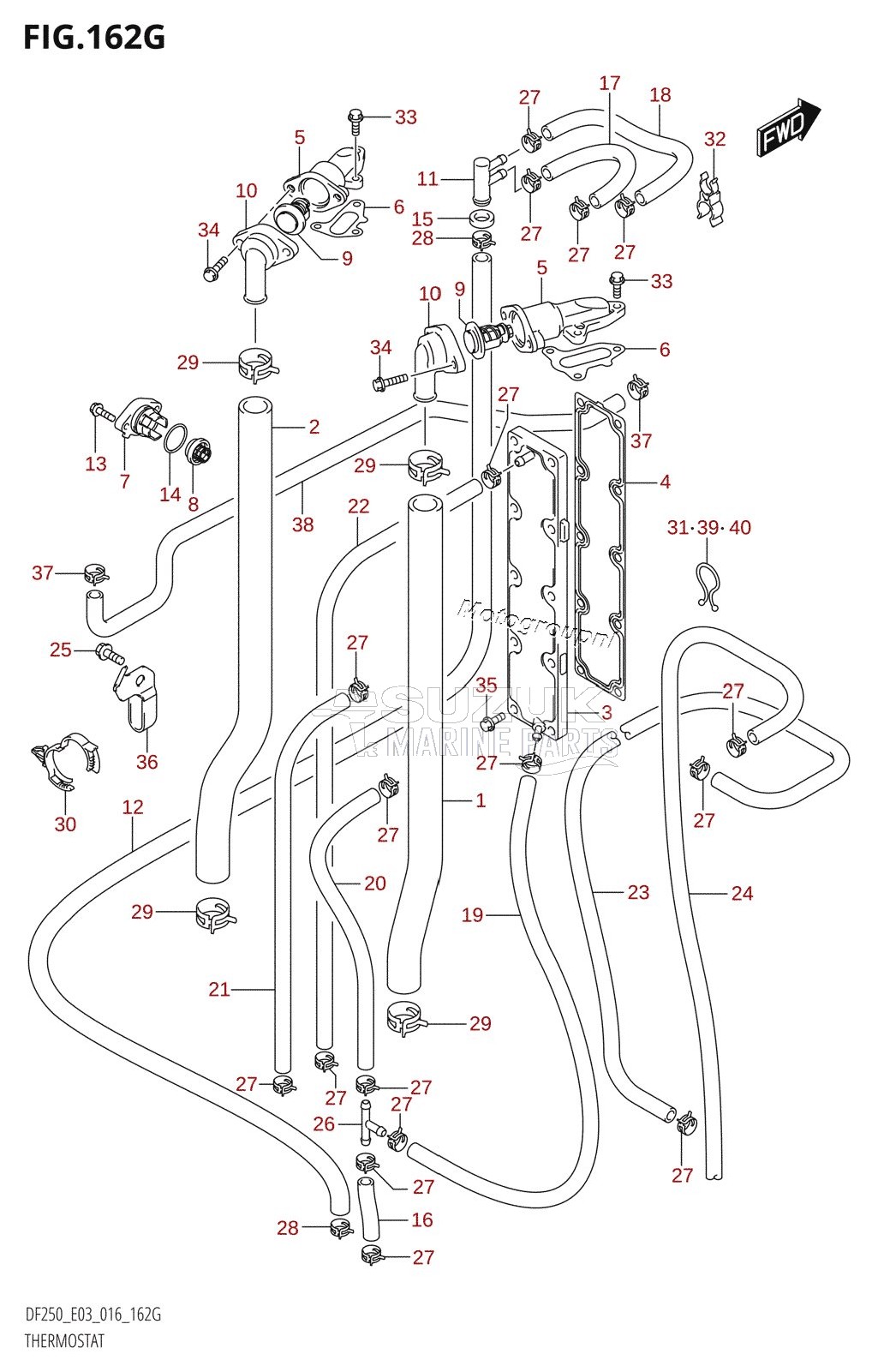 THERMOSTAT (DF250ST:E03)