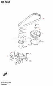 DF9.9B From 00995F-510001 (P03)  2015 drawing TIMING BELT