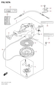 DF6 From 00602F-510001 (P01)  2015 drawing RECOIL STARTER