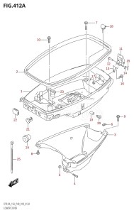 DT9.9A From 00996-810001 (P36 P40 P81)  2018 drawing LOWER COVER (DT9.9A:P36,DT9.9A:P81,DT15A:P36,DT15A:P81)