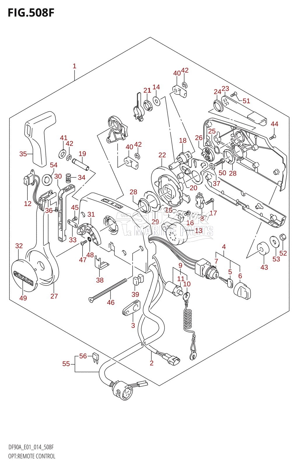 OPT:REMOTE CONTROL (DF90A:E40)