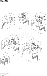 15004F-040001 (2020) 150hp E03-USA (DF150AST) DF150AST drawing OPT:SWITCH (DF200AST:022)